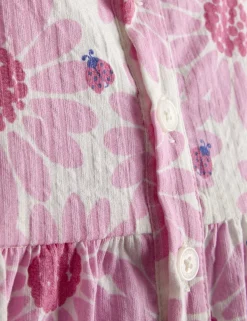 2 Piece Floral Frill Detail Top & Shorts Set (6 Mths-9 Yrs)