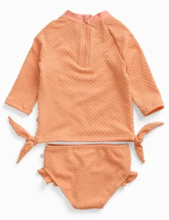 2 Piece Frill Long Sleeve Tankini (0-5 Yrs)
