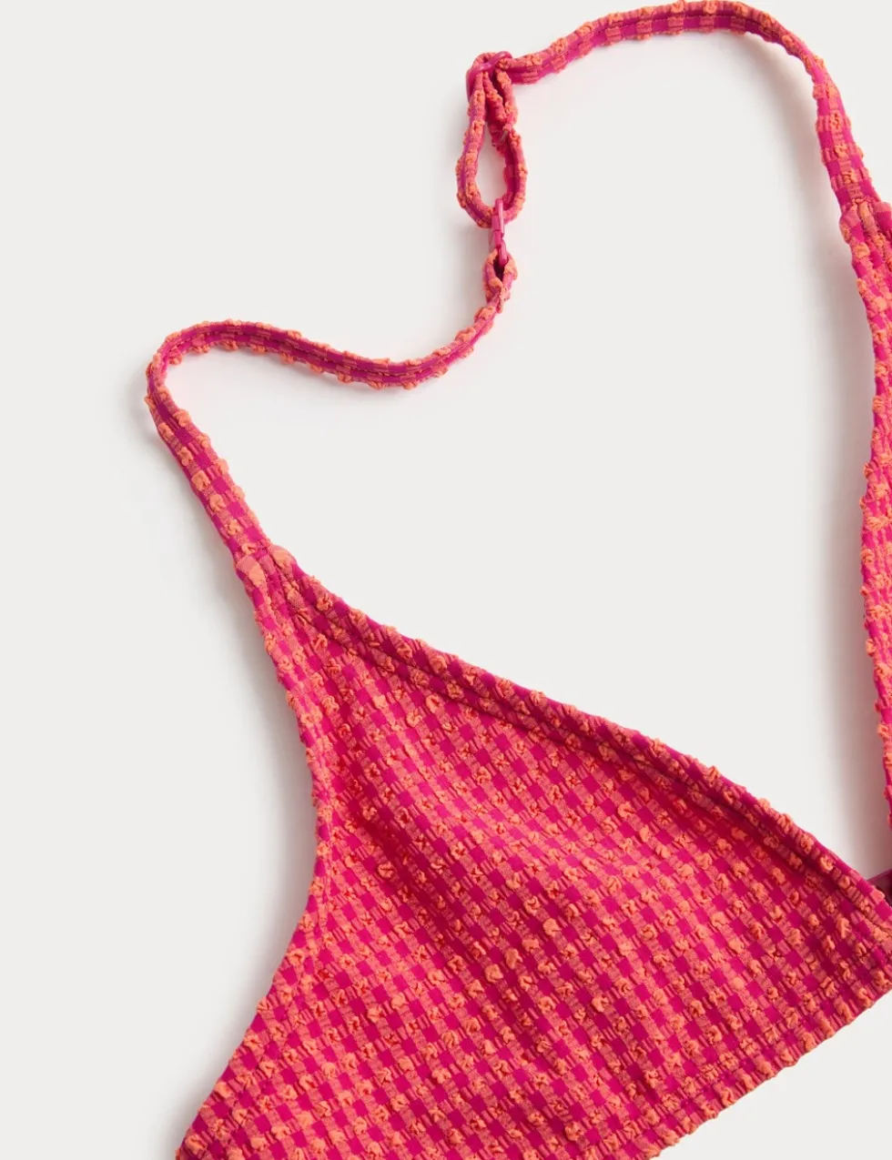 2 Piece Gingham Halterneck Bikini (6-16 Yrs)
