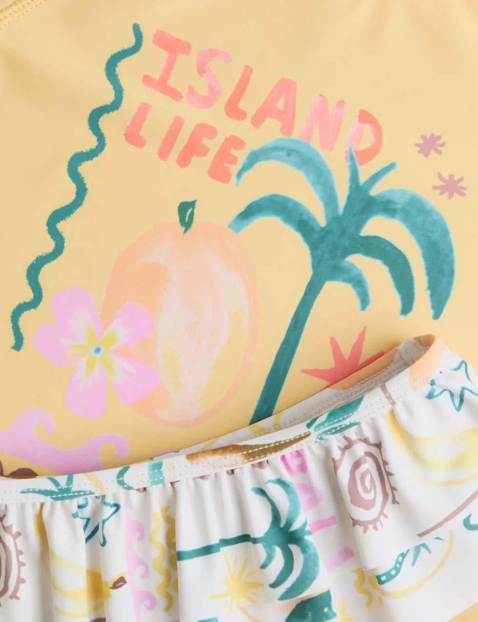 2 Piece Island Life Swim Set (2-8 Yrs)