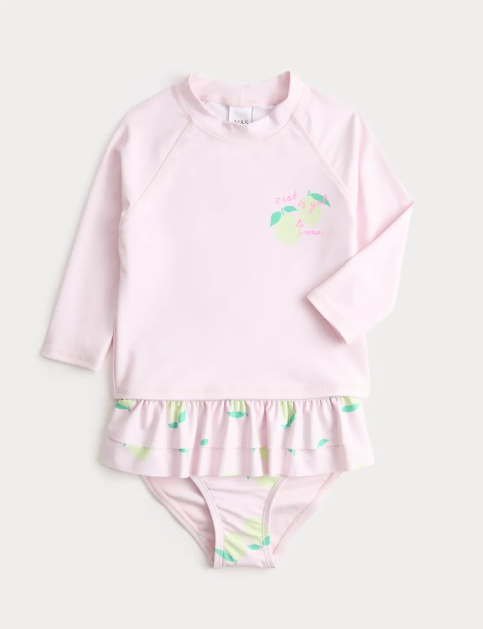 2 Piece Lemon Zest Swim Set (2-8 Yrs)
