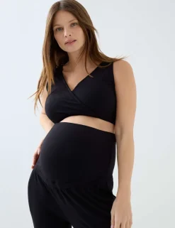 3 Piece Maternity Nursing Striped Pyjama Set