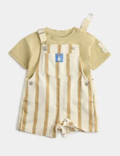 2 Piece Miffy™ Bib Short and Top Outfit (0-3 Yrs)