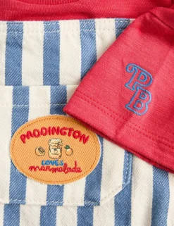2 Piece Paddington™ Dungaree and Top Outfit (0-3 Yrs)