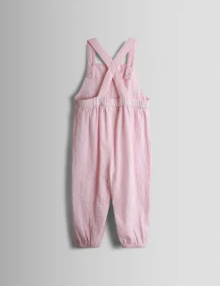 2 Piece Pure Cotton Bunny Dungaree Outfit (0-24 Mths)