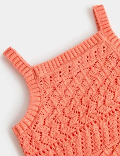 2 Piece Pure Cotton Crochet Outfit (0-5 Yrs)