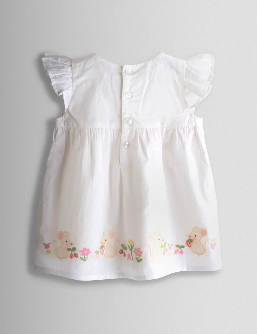 2 Piece Pure Cotton Dress Outfit (0-24 Mths)