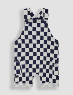 2 Piece Pure Cotton Dungaree Outfit (0-24 Mths)