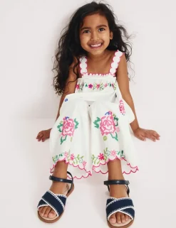 2 Piece Pure Cotton Embroidered Outfit (2-10 Yrs)
