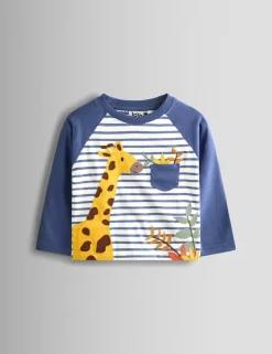 2 Piece Pure Cotton Giraffe Outfit (6 Mths - 6 Yrs)