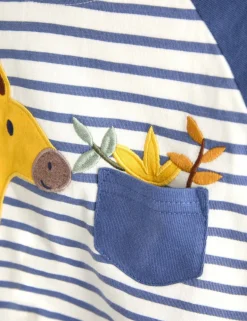 2 Piece Pure Cotton Giraffe Outfit (6 Mths - 6 Yrs)