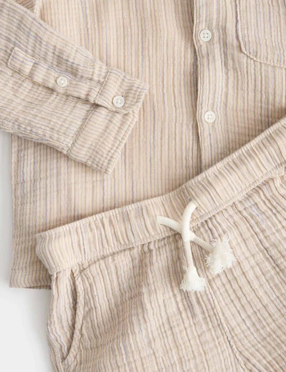 3 Piece Pure Cotton Hooded Outfit (2-8 Yrs)