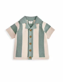 2 Piece Pure Cotton Knitted Top & Bottom Set (0-3 Years)