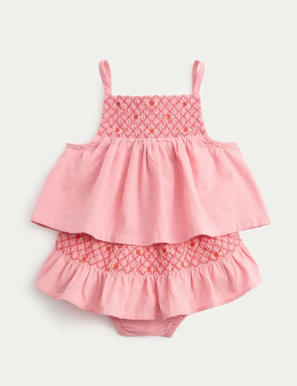 2 Piece Pure Cotton Top & Bottom Outfit (0- 18 Mths)