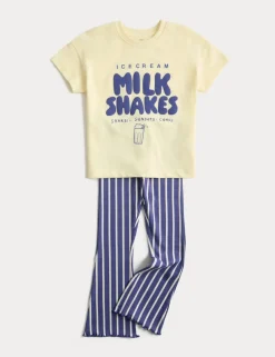 2 Piece Pure Cotton Top & Bottom Outfit (2-10 Yrs)