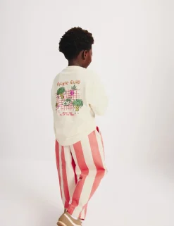 2 Piece Pure Cotton T-Shirt & Striped Trousers Outfit (2-8 Yrs)