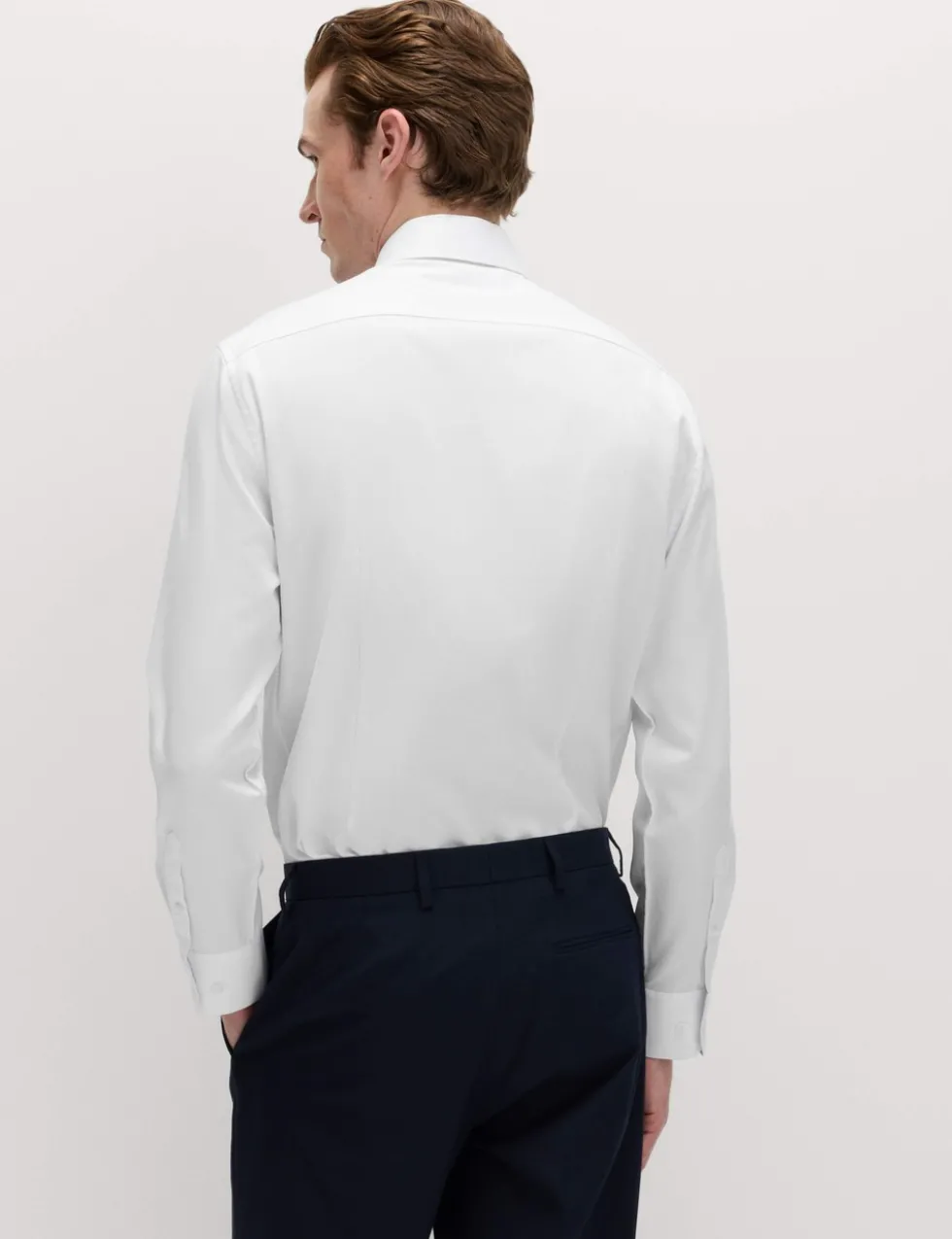 2 Piece Slim Fit Easy Iron Shirt & Tie Set
