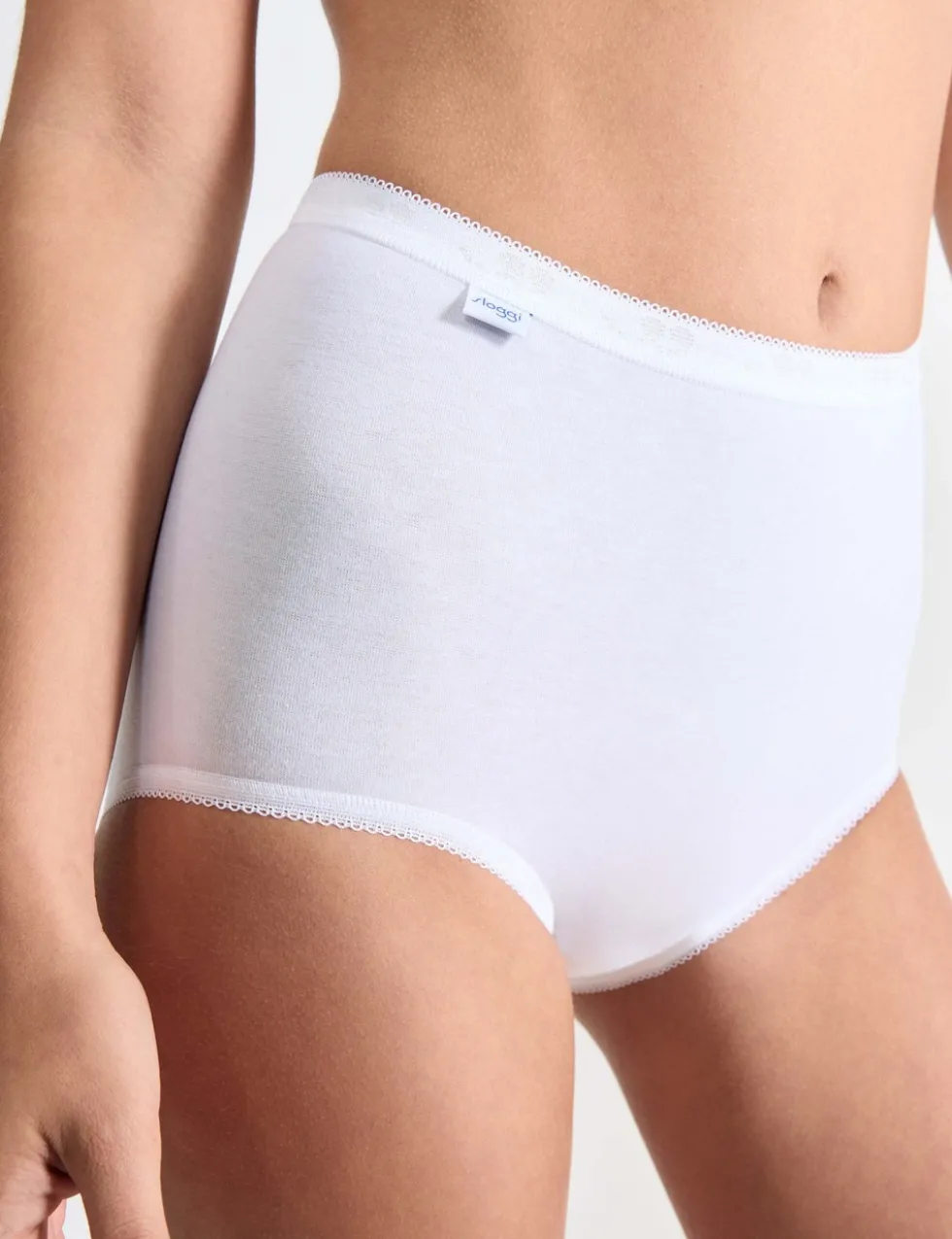 6 pk Cotton Rich High Waisted Full Briefs