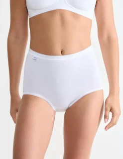 6 pk Cotton Rich High Waisted Full Briefs