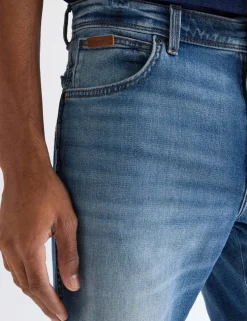 5 Pocket Stretch Denim Shorts