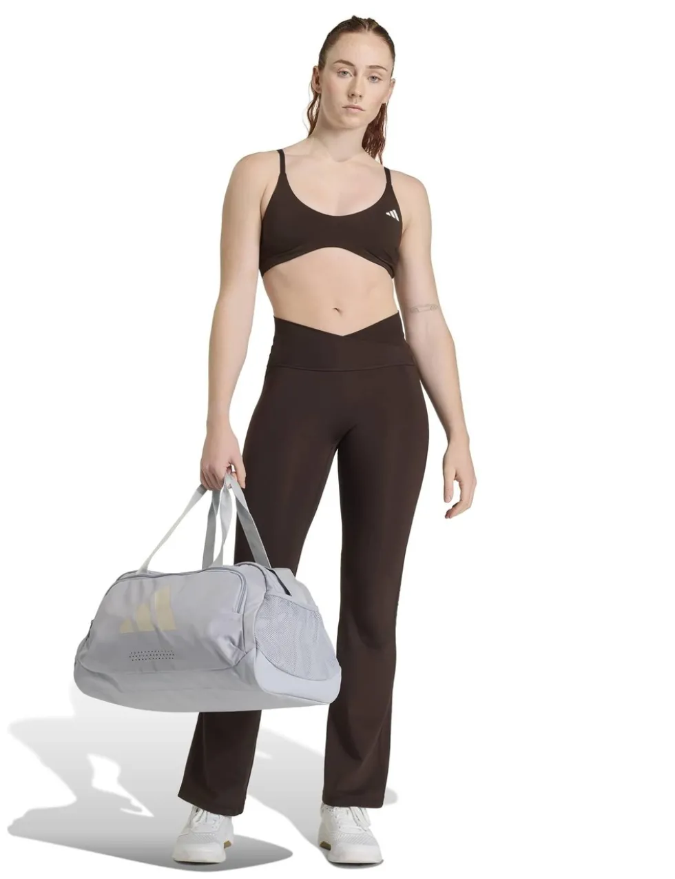 3 Stripes X-Over Flared Leggings
