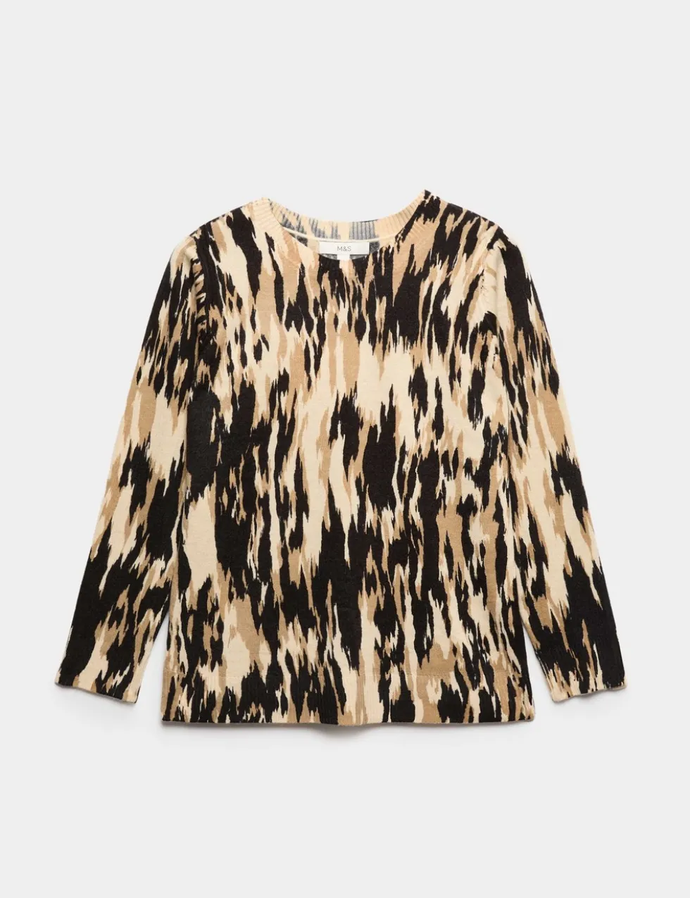 Abstract Pattern Supersoft Jumper