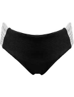 Acapulco Textured High Leg Bikini Bottoms