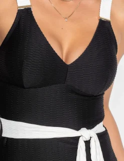 Acapulco Tummy Control Belted Swimsuit