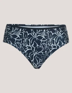 Aceana Floral High Waisted Bikini Bottoms