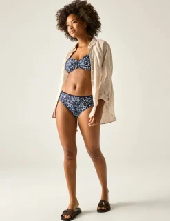Aceana III Floral Padded U-Wire Bikini Top