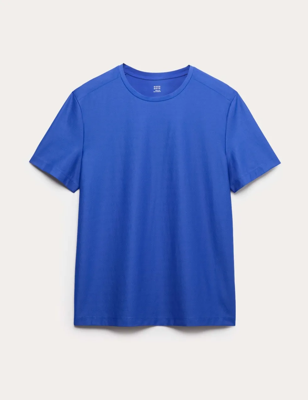 Activewear Jacquard Mesh Stripe T-Shirt