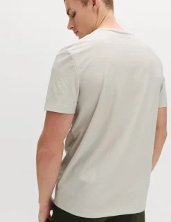 Activewear Jacquard Mesh Stripe T-Shirt