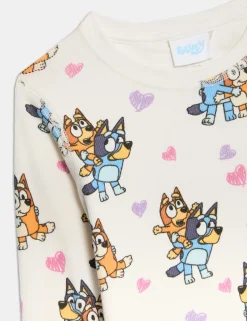 Adaptive Bluey™ Ribbed Pyjamas (1-8 Yrs)