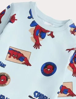 Adaptive Pure Cotton Spider-Man™ Pyjama Set (1-8 Yrs)