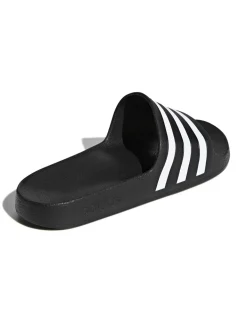 Adilette Aqua Striped Sliders