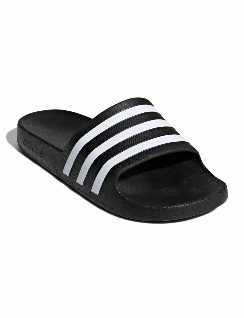 Adilette Aqua Striped Sliders