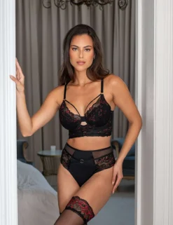 After Dark Wired Longline Balcony Bra