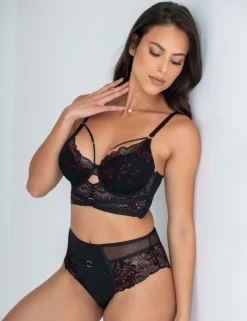 After Dark Wired Longline Balcony Bra