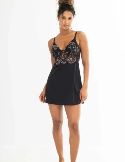 After Hours Strappy Lace Chemise