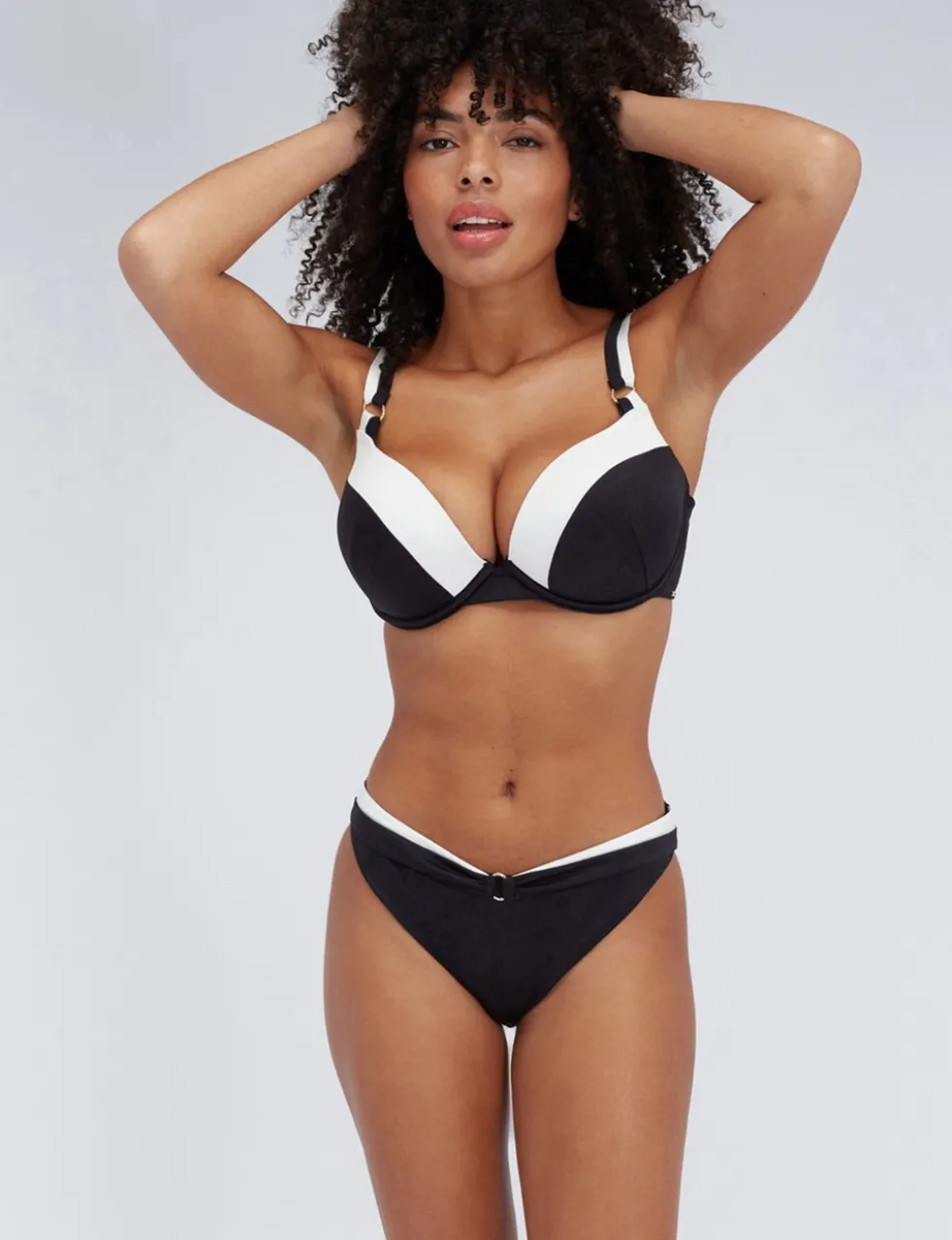 Agadir Belted High Leg Bikini Bottoms