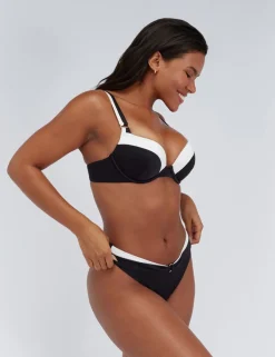 Agadir Wired V-Neck Bikini Top (B-DD)