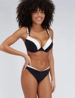 Agadir Wired V-Neck Bikini Top (B-DD)