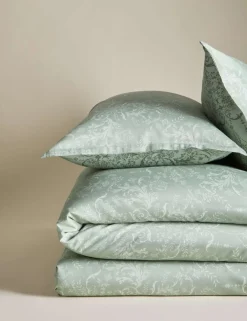 Aida-Alouette Damask Sateen Bedding Set