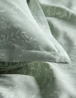 Aida-Alouette Damask Sateen Bedding Set