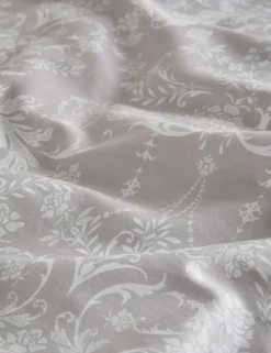 Aida-Alouette Damask Sateen Bedding Set