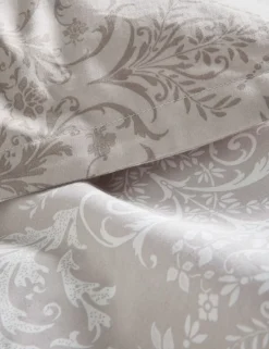Aida-Alouette Damask Sateen Bedding Set