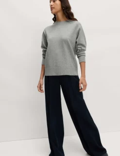 Air-Yarn Crew Neck Jumper