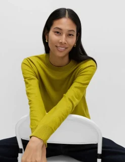 Air-Yarn Crew Neck Jumper