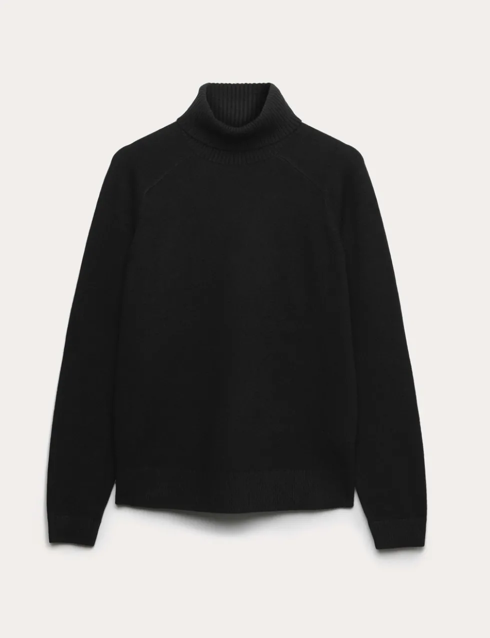 Air-Yarn Roll Neck Jumper