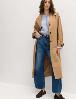 Air-Yarn Ruffle Slim Fit Cardigan